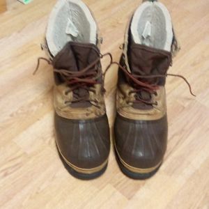 Sorel Men's insulated work BOOTS, Size 11